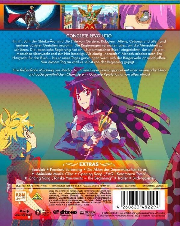 Produktbild: Concrete Revolutio - Staffel 1 - Gesamtedition (Folge 01-13)