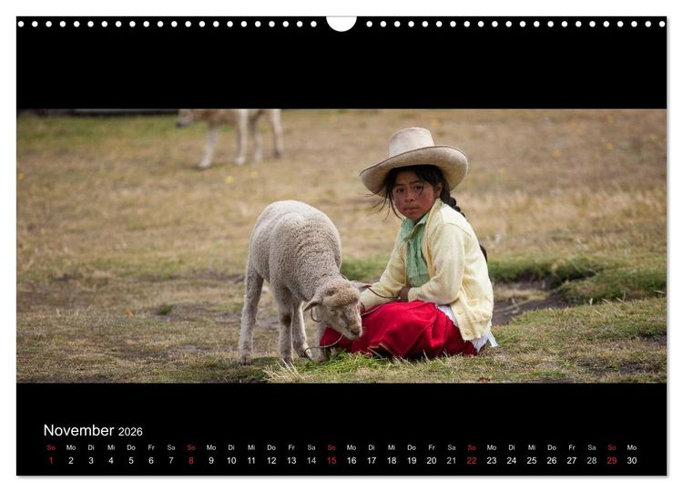 Produktbild: Peru & Bolivien - Land der Inka (Wandkalender 2026 DIN A3 quer), CALVENDO Monatskalender