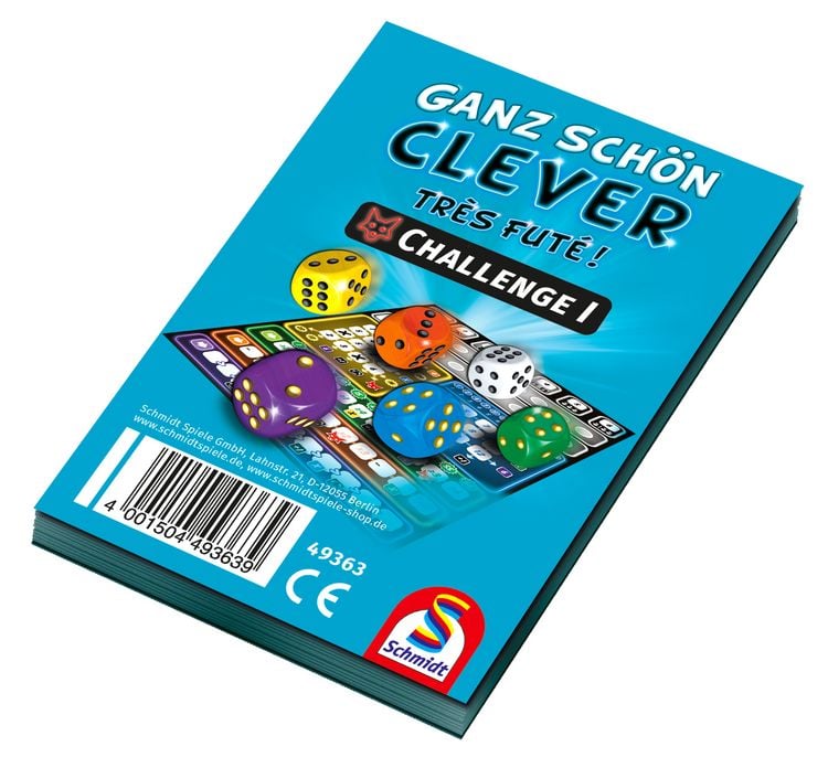 Produktbild: Schmidt 49363 - Ganz sch&ouml;n clever, Challenge 1, Zusatzblock