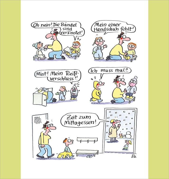 Produktbild: Kita-Cartoons. Der Immer-Jetzt-Kalender