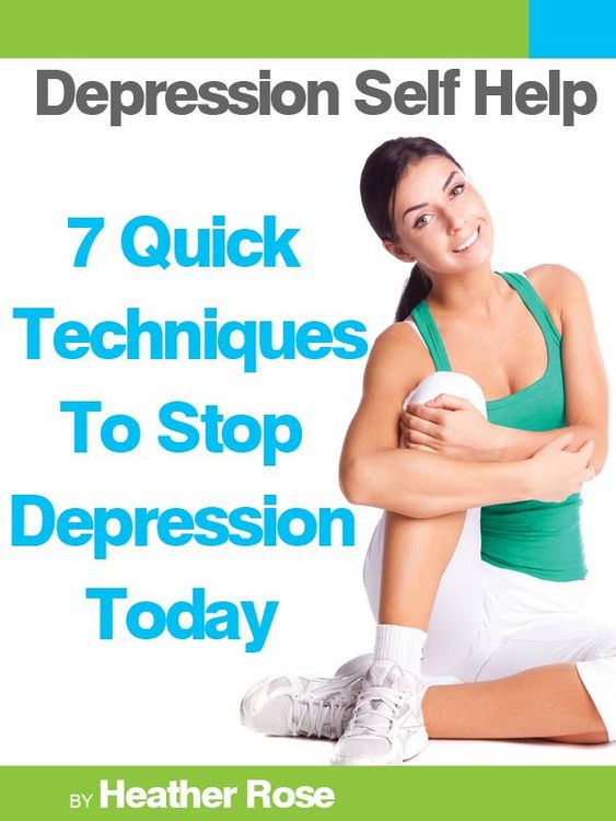 Produktbild: Depression Self Help: 7 Quick Techniques To Stop Depression Today!