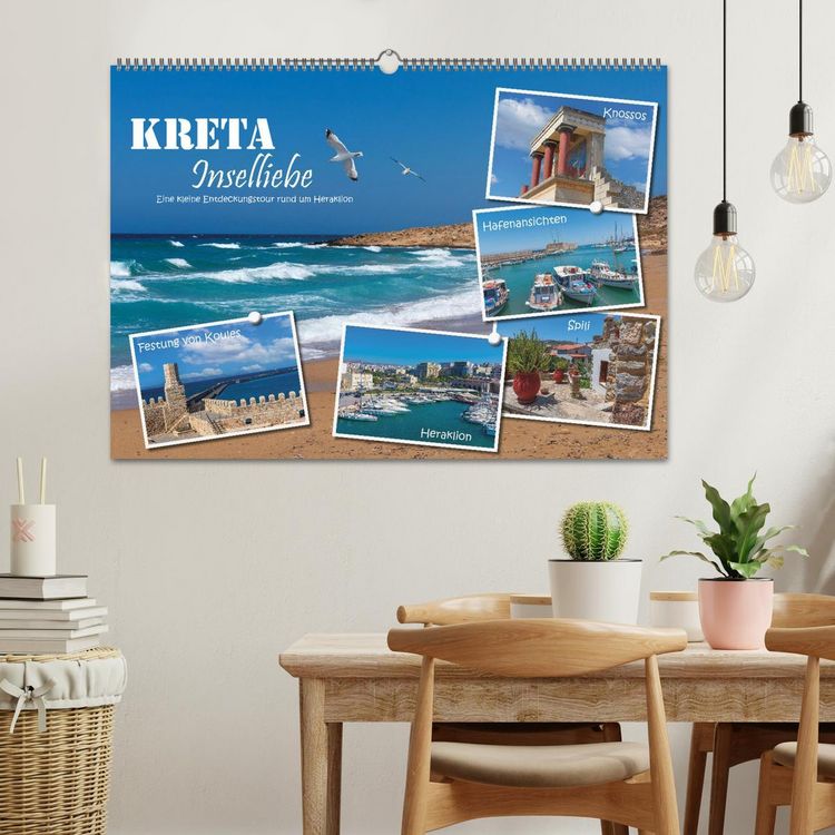 Produktbild: Kreta - Inselliebe (Wandkalender 2026 DIN A2 quer), CALVENDO Monatskalender