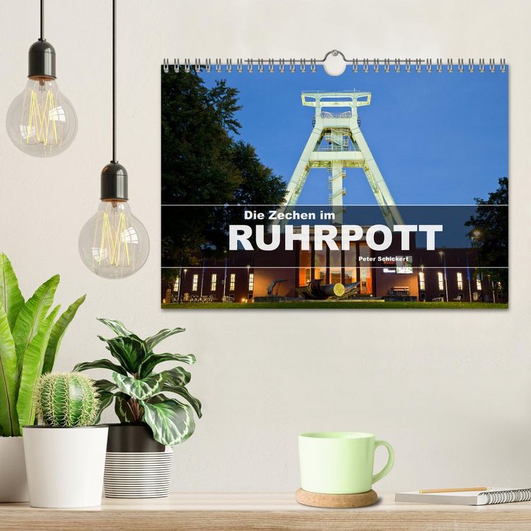 Produktbild: Die Zechen im Ruhrpott (Wandkalender 2026 DIN A4 quer), CALVENDO Monatskalender
