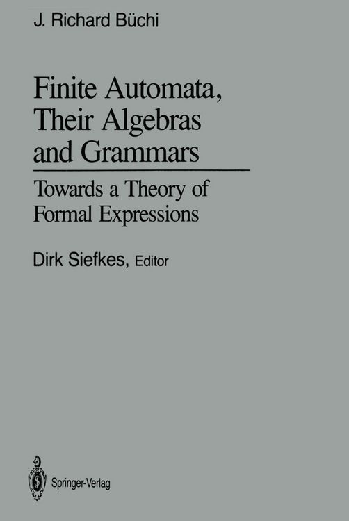 Produktbild: Finite Automata, Their Algebras and Grammars