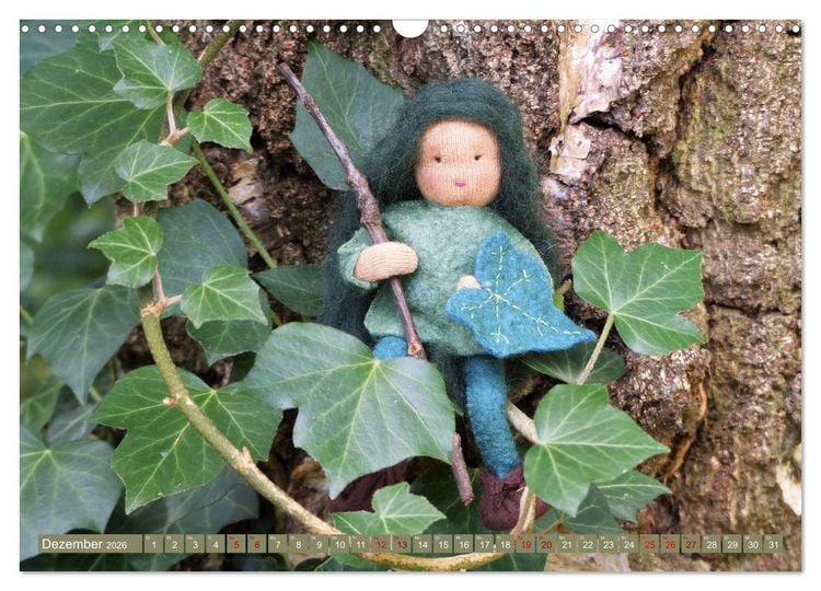 Produktbild: Zu Besuch bei den Wurzelkindern und anderen kleinen Leuten (Wandkalender 2026 DIN A3 quer), CALVENDO Monatskalender