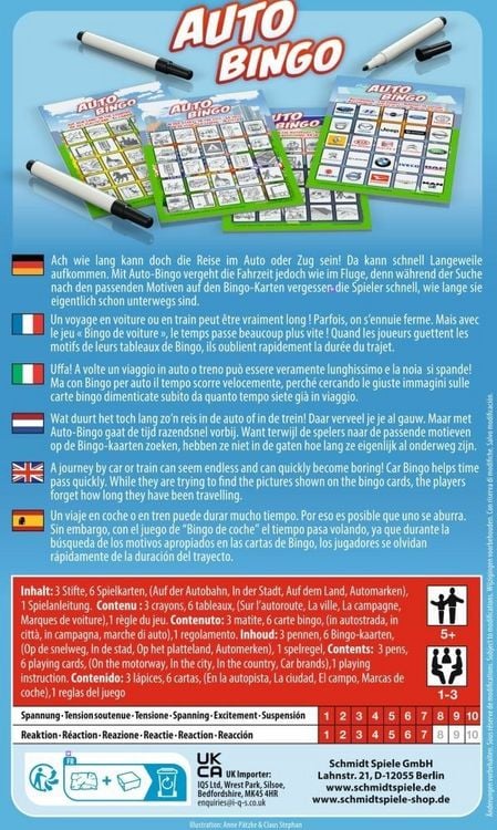 Produktbild: Auto-Bingo (Kinderspiel)