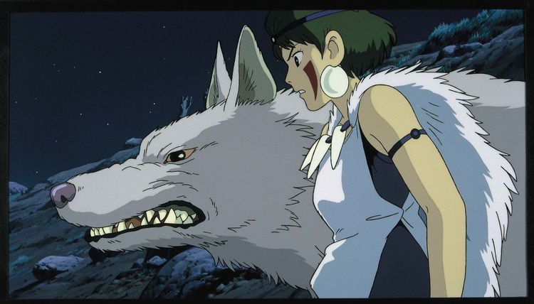 Prinzessin Mononoke - White Edition