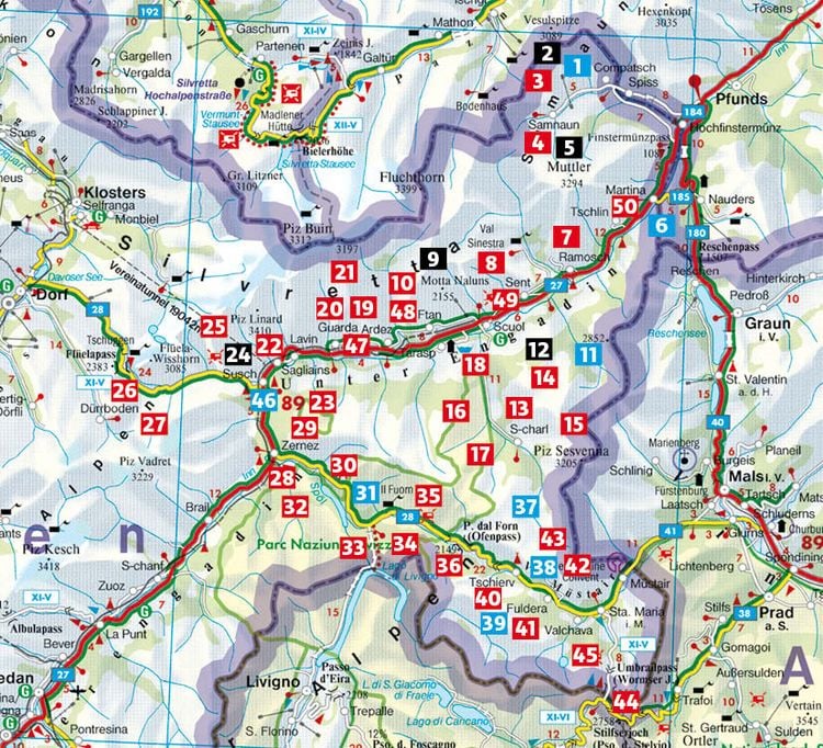 Produktbild: ROTHER Wanderf&uuml;hrer Unterengadin