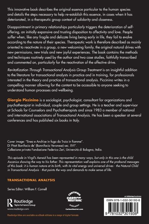 Produktbild: Revitalization Through Transactional Analysis Group Treatment