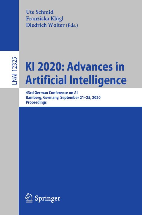 Produktbild: KI 2020: Advances in Artificial Intelligence