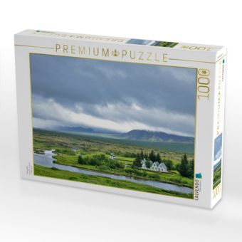 Produktbild: CALVENDO Puzzle Thingvellir | 1000 Teile Lege-Gr&ouml;&szlig;e 64x48cm Foto-Puzzle f&uuml;r gl&uuml;ckliche Stunden