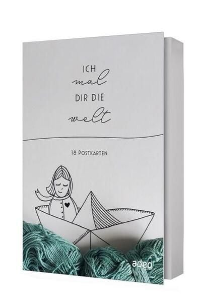 Produktbild: Ich mal dir die Welt - Postkartenset