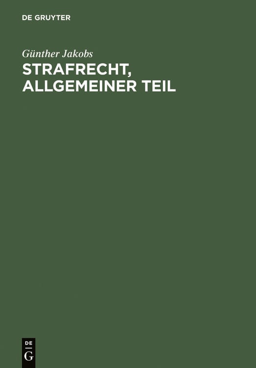 Produktbild: Strafrecht, Allgemeiner Teil