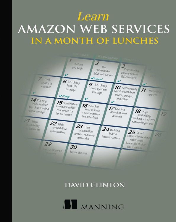 Produktbild: Learn Amazon Web Services in a Month of Lunches