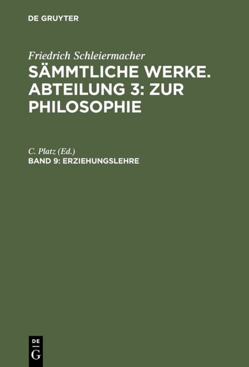 Produktbild: Erziehungslehre