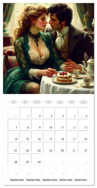 Produktbild: Teatime for two (Wall Calendar 2026 12 &times; 12 Inch) CALVENDO 12 Month Wall Calendar