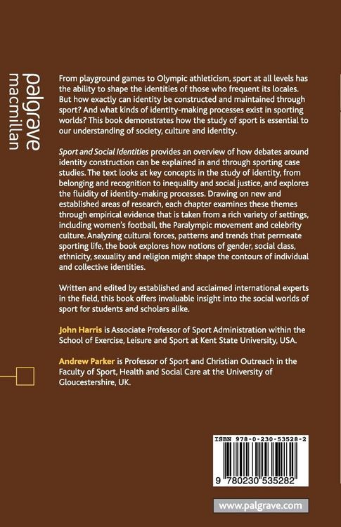 Produktbild: Sport and Social Identities