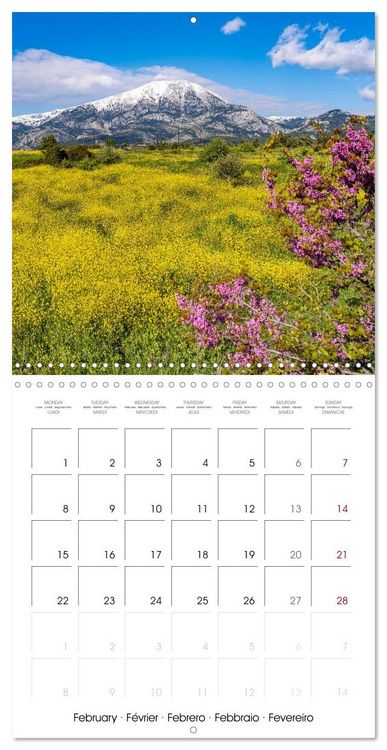 Produktbild: Europe - Greece (Wall Calendar 2027 12 &times; 12 Inch) CALVENDO 12 Month Wall Calendar