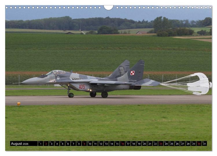 Produktbild: Augenblicke in der Luft: MiG-29 Fulcrum (Wandkalender 2026 DIN A3 quer), CALVENDO Monatskalender