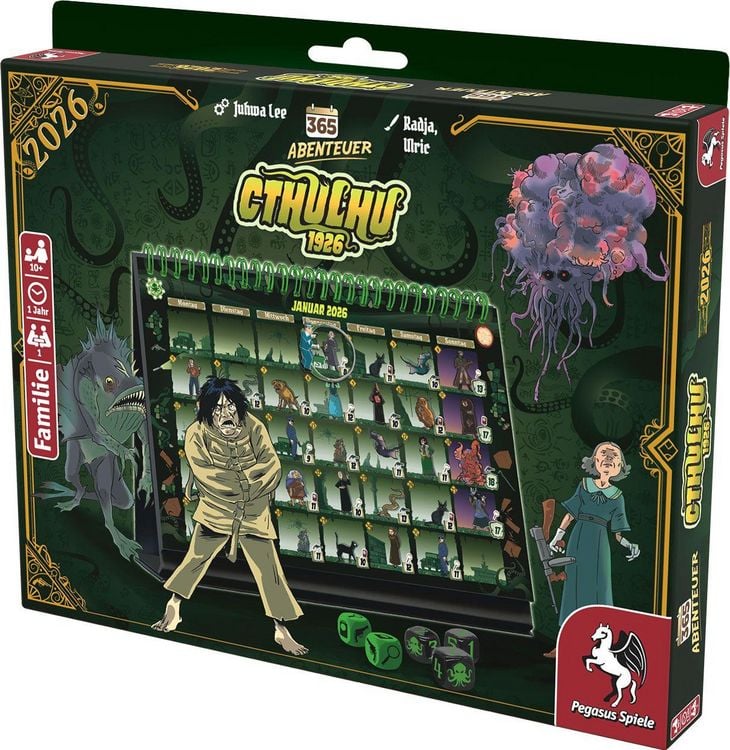 Produktbild: 365 Abenteuer- Cthulhu 1926 [Edition 2026]