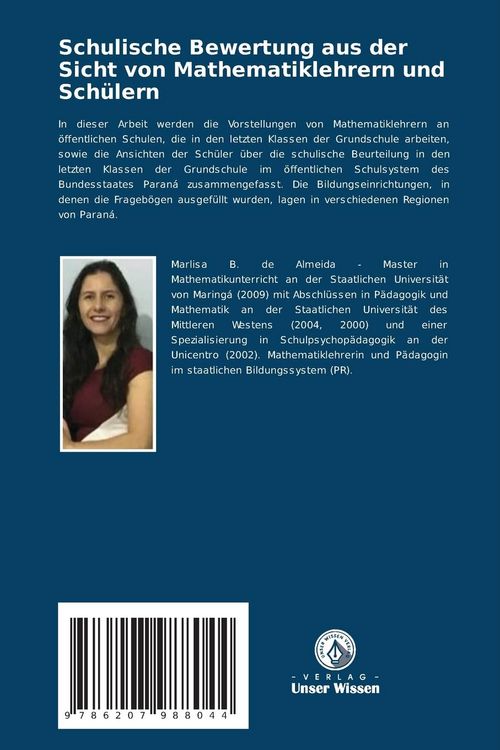 Produktbild: Schulische Bewertung aus der Sicht von Mathematiklehrern und Sch&uuml;lern