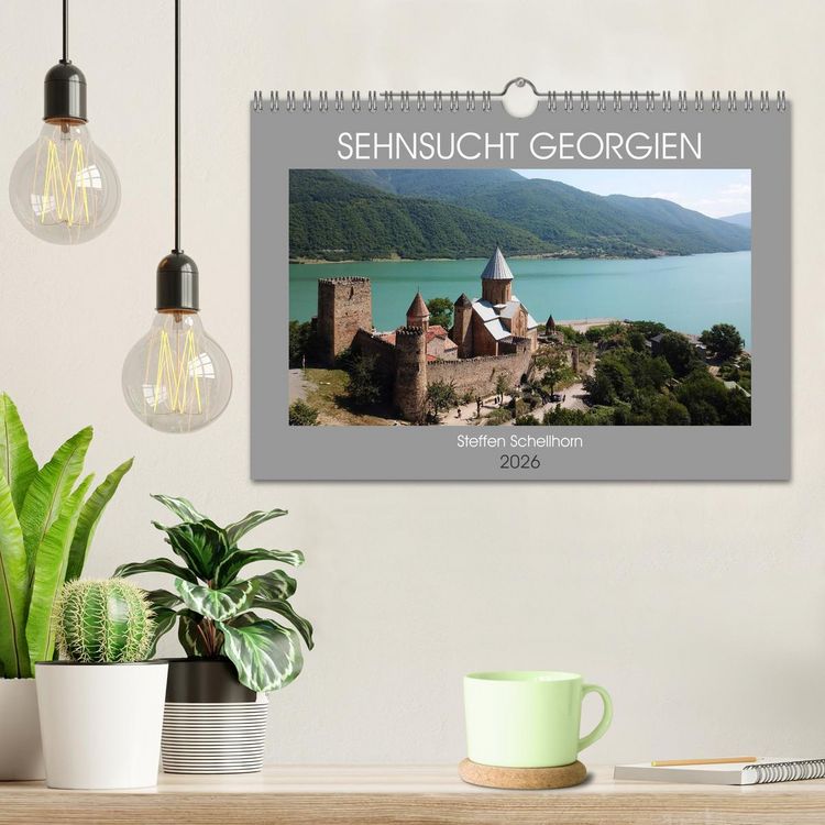 Produktbild: Sehnsucht Georgien (Wandkalender 2026 DIN A4 quer), CALVENDO Monatskalender