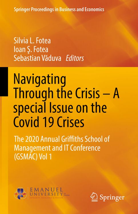 Produktbild: Navigating Through the Crisis &ndash; A special Issue on the Covid 19 Crises