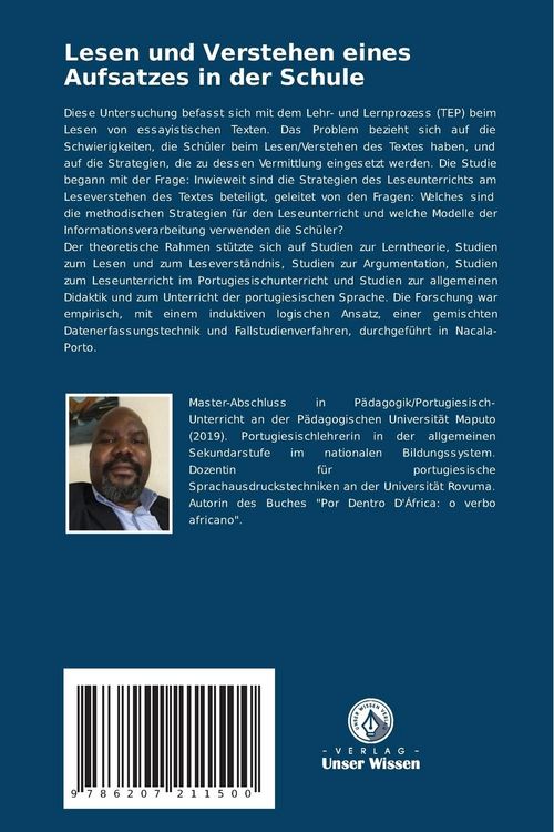 Produktbild: Lesen und Verstehen eines Aufsatzes in der Schule