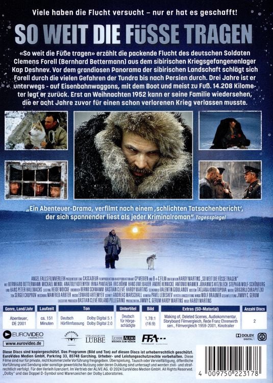 Produktbild: So weit die F&uuml;&szlig;e tragen - Restauriert in 4K [2 DVDs]