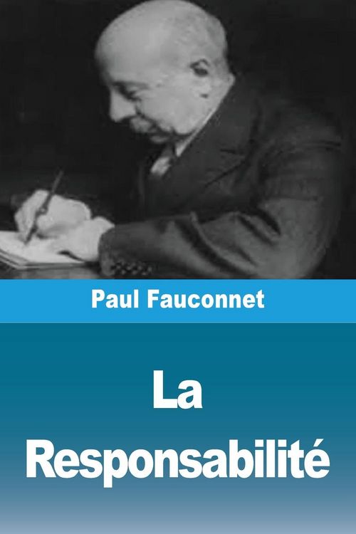 Produktbild: La Responsabilit&eacute;