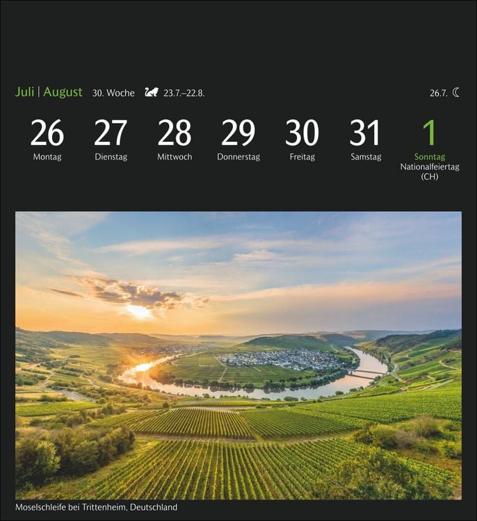 Produktbild: GEO Ferne Horizonte Postkartenkalender 2027 - Wochenkalender mit 53 Postkarten