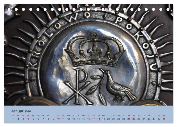Produktbild: Vilnius im Detail (Tischkalender 2026 DIN A5 quer), CALVENDO Monatskalender