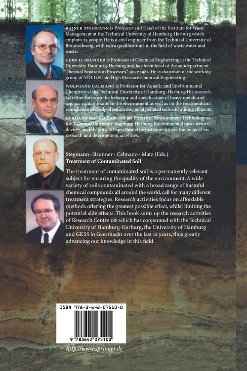 Produktbild: Treatment of Contaminated Soil