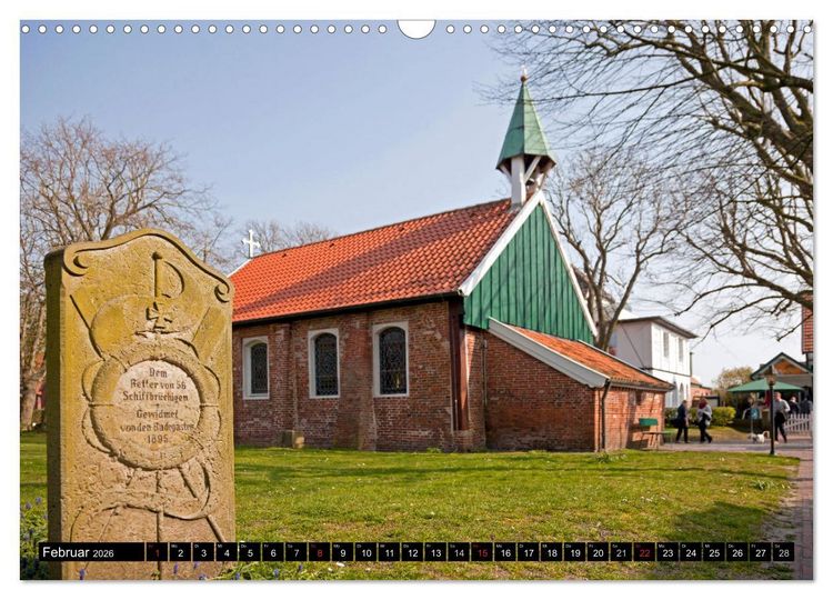 Produktbild: Insel Spiekeroog (Wandkalender 2026 DIN A3 quer), CALVENDO Monatskalender