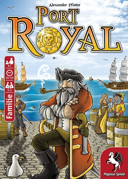 Produktbild: Pegasus - Port Royal, Familienspiel