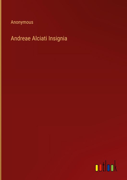 Produktbild: Andreae Alciati Insignia