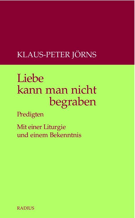 Produktbild: Liebe kann man nicht begraben