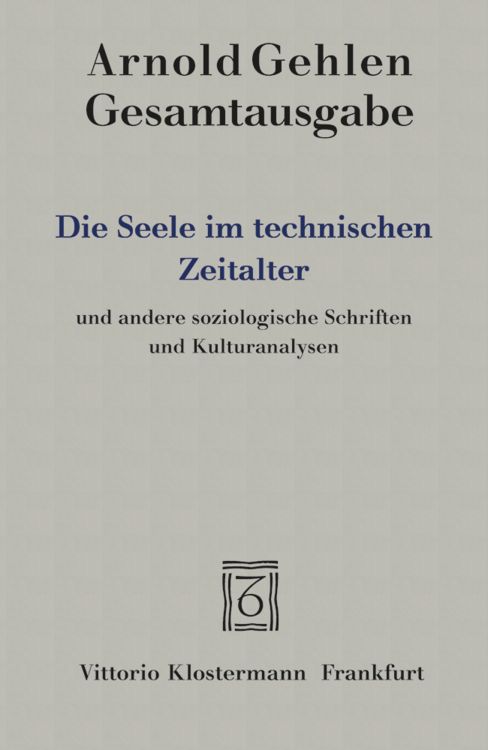Produktbild: Die Seele im technischen Zeitalter