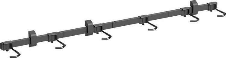 Produktbild: Elevar LBM09-06 Fahrradwandhalter Anzahl Einstellpl&auml;tze=6 Stahl, Kunststoff Schwarz