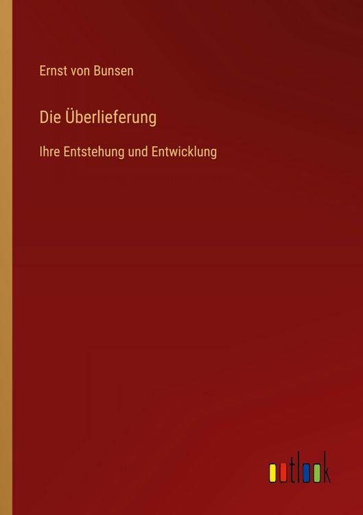 Produktbild: Die &Uuml;berlieferung