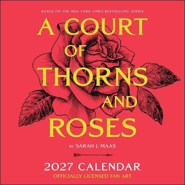 Produktbild: A Court of Thorns and Roses Officially Licensed Fan Art 2027 Wall Calendar