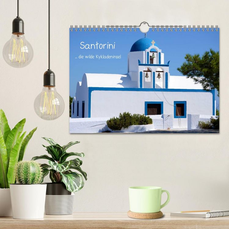 Produktbild: Santorini (Wandkalender 2026 DIN A4 quer), CALVENDO Monatskalender