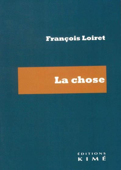 Produktbild: La chose