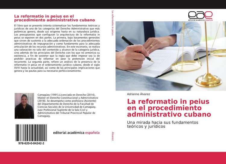 Produktbild: La reformatio in peius en el procedimiento administrativo cubano