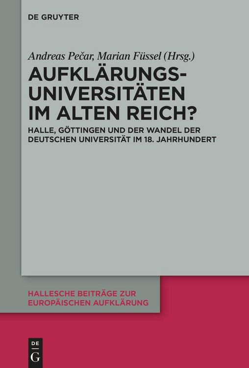 Produktbild: Aufkl&auml;rungsuniversit&auml;ten im Alten Reich?