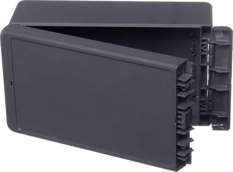 Produktbild: Bopla Bocube B 221309 ABS-7024 96035234 Industrie-Geh&auml;use 125 x 231 x 90 ABS Graphitgrau (RAL 7024) 1 St.