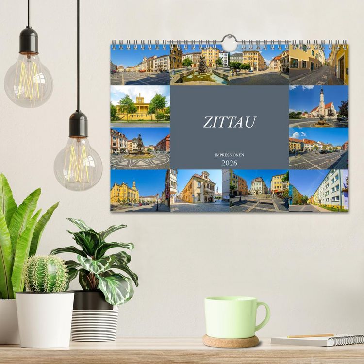 Produktbild: Zittau Impressionen (Wandkalender 2026 DIN A4 quer), CALVENDO Monatskalender