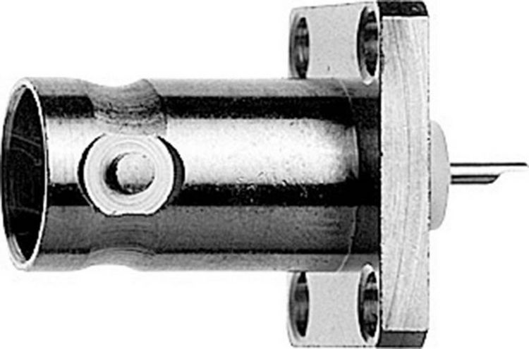 Produktbild: Teleg&auml;rtner 100023397 100023397 BNC-Steckverbinder Flanschbuchse 50Ω 1St.