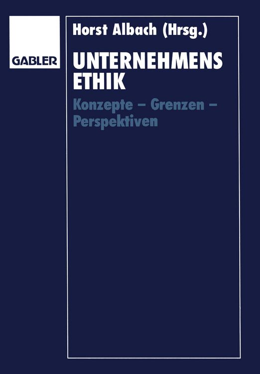 Produktbild: Unternehmensethik