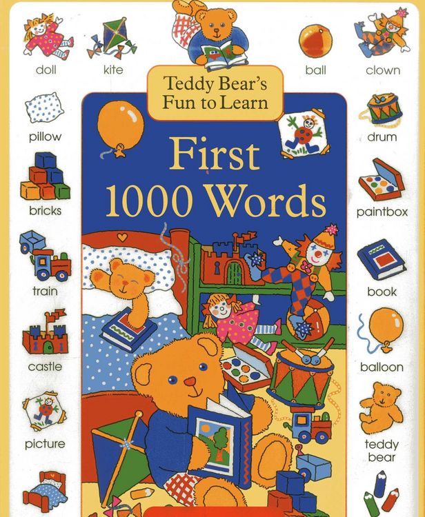 Produktbild: Teddy Bear's Fun to Learn First 1000 Words